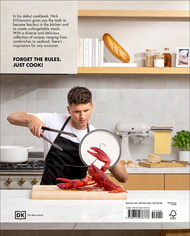 "Knife Drop: Easy and Delicious Recipes for Every Cook by Nick Digiovanni - Hardcover Edition"