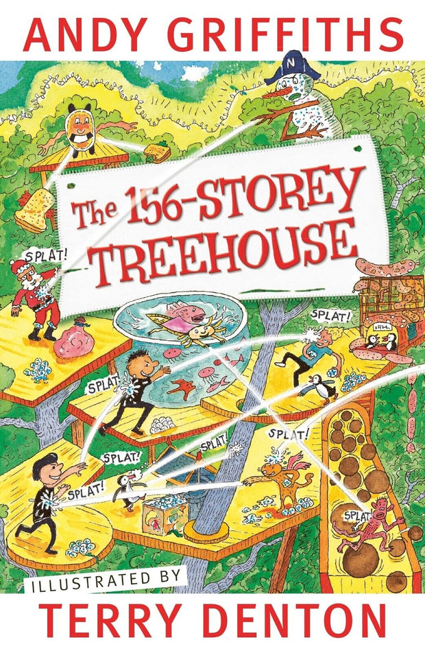 "156-Storey Treehouse: A Whimsical Adventure by Andy Griffiths - Free Shipping in Australia!"
