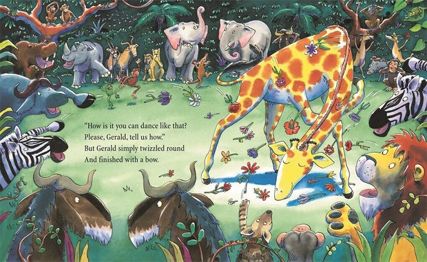 "Magical Giraffes Can't Dance - Brand New Board Book by Giles Andreae"