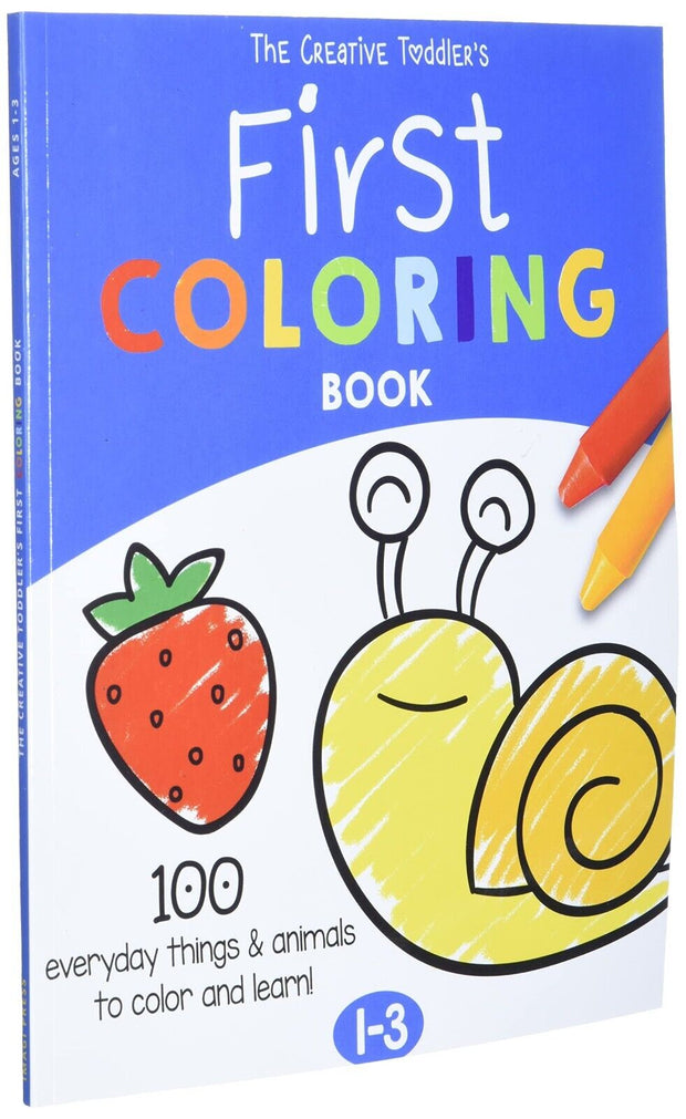 "100 Everyday Things: The Ultimate Coloring Book for Creative Toddlers Ages 1-3"