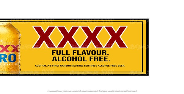 Buy FULL FLAVOUR Beer Bar Runner - Elevate Your Pub and Man Cave Experience with Stylish Barware | Tin Sign Factory Australia