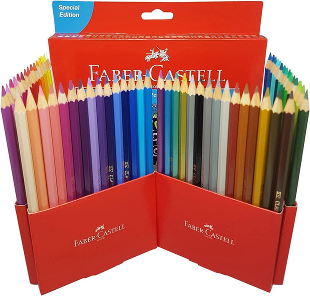Faber-Castell Vibrant Classic Colour Pencils Box Of 60, (16-111260)