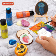 Iridescent Acrylic Paint Set, Shuttle Art 16 Chameleon Colours Colour Change Acr
