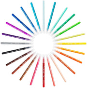 Kids Couleur Felt Tip Colouring Pens Medium Point Assorted Colours BIC Pack 18