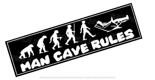  Buy MAN CAVE RULES Beer Spill Mat: Keep It Clean & Crowned (890mm x 240mm)