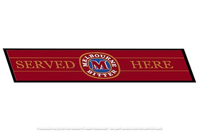 Buy MB SERVED HERE Aussie Beer Spill Mat: Cheers to Cleanliness (890mm x 240mm)