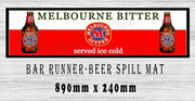 Buy MELBOURNE BITTER Beer Spill Mat: Cheers to Clean Counters (890mm x 240mm)