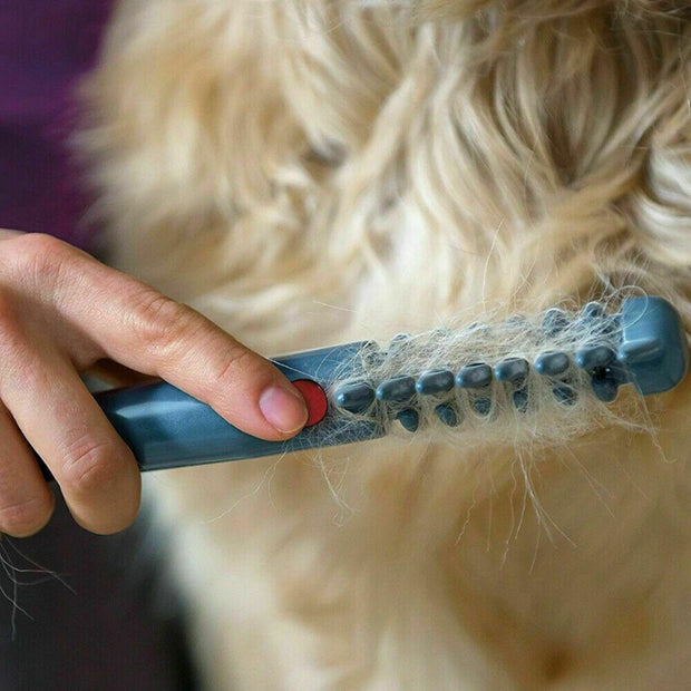 Ultimate Dog Grooming Set - Hair Trimmer and Double Sided Brush Combo
