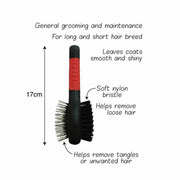 Ultimate Dog Grooming Set - Hair Trimmer and Double Sided Brush Combo