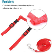 Adjustable Nylon Cat Harness Lead Leash Set - Safe and Comfortable for Outdoor Adventures