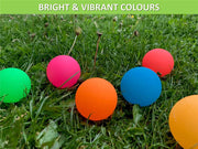 Glow In Dark Ball Toy for Pets - Durable and Safe Rubber Teething Toy for Dogs