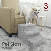 ****"Portable Pet Stairs - Give Your Furry Friend the Freedom They Deserve!"**