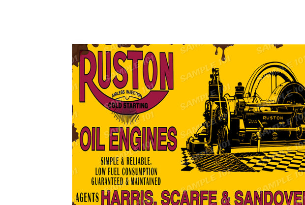 RUSTON OIL ENGINES