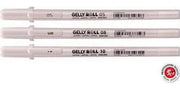Sakura Gelly Roll Classic White Gel Ink Pen | Fine Medium Bold || 3 Pens NEW AU