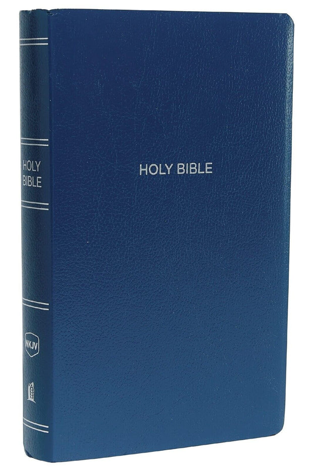 "Blue NKJV Gift and Award Bible: Red Letter Edition - A Beautiful Holy Bible for Gifting"