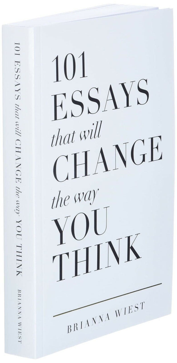"Mind-Expanding Essays: Transform Your Thinking with Brianna Wiest's Paperback Book"