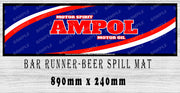  Buy MOTOR SPIRIT Beer Spill Mat: Tame Spills & Fuel Fun (890mm x 240mm)
