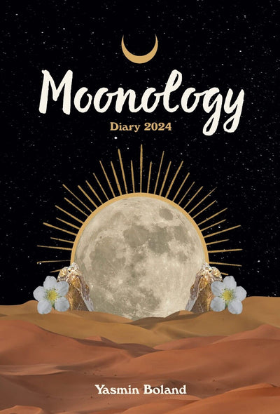 "2024 Moonology Diary Calendar by Yasmin Boland - Brand New and Beautifully Illustrated from Australia!"