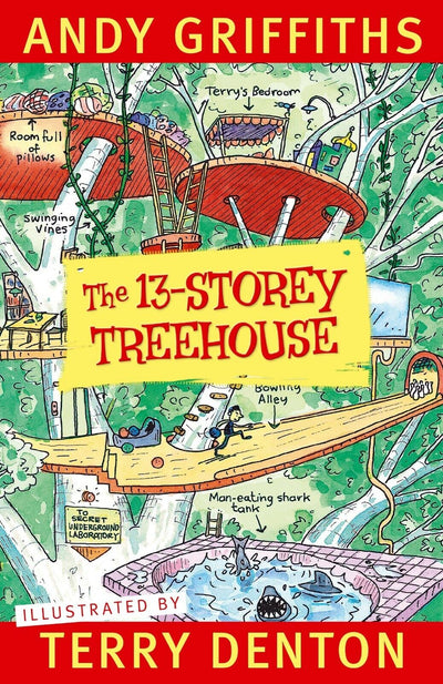 "Adventure Awaits in The 13-Storey Treehouse by Andy Griffiths! Get Your Paperback Copy Now with FREE SHIPPING!"