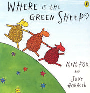 "Get Your Hands on the Adorable Board Book: Where Is the Green Sheep? by Mem Fox - Enjoy Free Shipping Across Australia!"