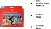 "Vibrant Classic Colour Pencils by Faber-Castell - Set of 60 for Stunning Artwork!"