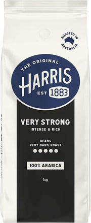 "Introducing Harris' Bold and Robust 1 Kg Coffee Beans - Your Perfect Morning Pick-Me-Up!"