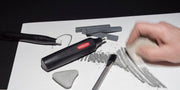 "Derwent Electric Eraser Pen Set with 8 Replacement Erasers - Perfect for Precision Erasing!"