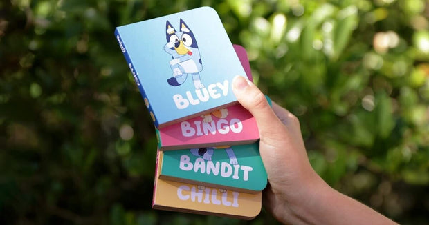 "Bluey's Mini Board Book Adventures: Set of 4 with Free Shipping!"
