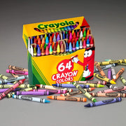 "Ultimate 64-Color Crayola Crayon Box with Built-In Sharpener - Perfect Gift for Colouring and Drawing, Non-Toxic"