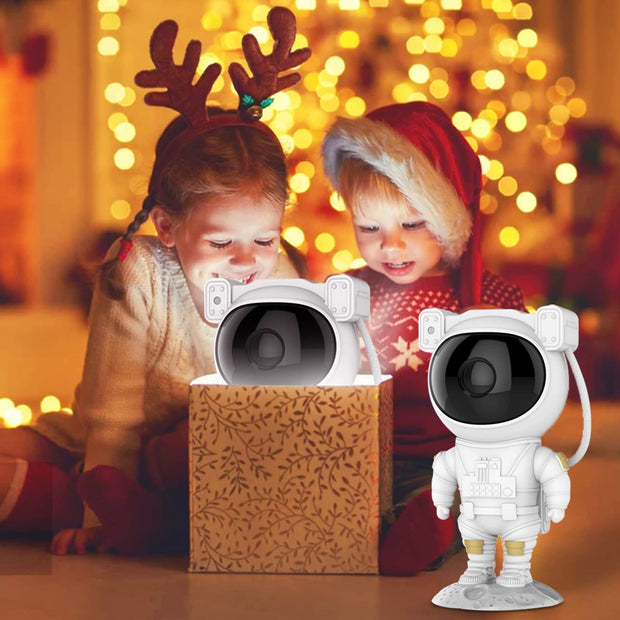 Astronaut Star Projector, Galaxy Projector with Timer and Remote Control, 360°Adjustable Design, Bedroom LED Night Light, Nebula Lamp for Gaming Room, Home Theater, Astronaut Projector