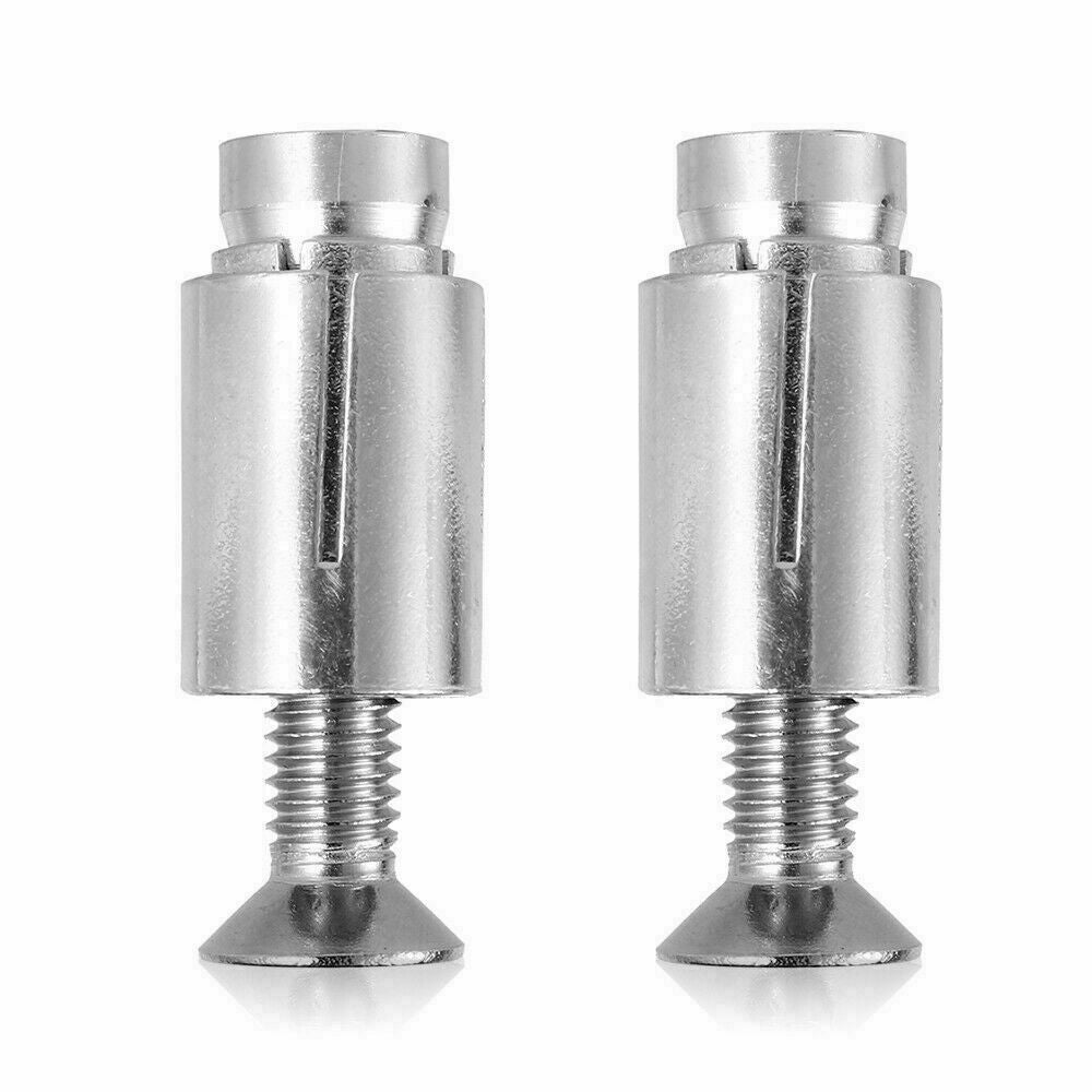 Sleek Black Universal 7/8" Motorcycle Bar End Mirrors for Cafe Racers