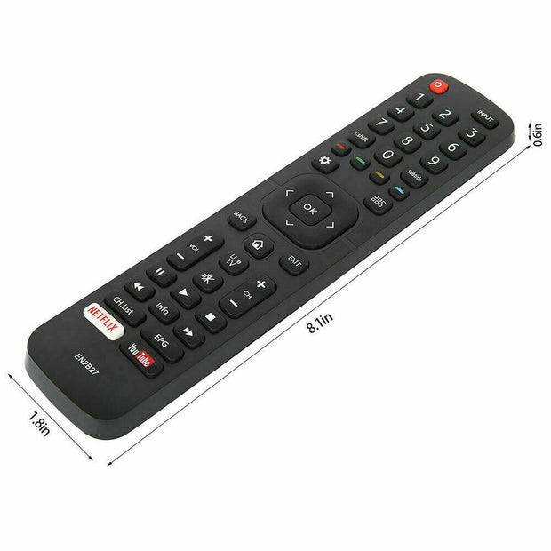 Premium OEM Remote Control for HISENSE TV - EN-2B27 RC3394402/01 3139 238