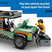 City Off-Road 4x4 Mountain Truck – Adventure Toy for Kids 6+ | Includes Explorer Minifigure & Accessories