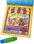 Melissa & Doug On-The-Go Water WOW! – Reusable Water-Reveal Pad | Animals Theme | Mess-Free Coloring Fun