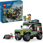 City Off-Road 4x4 Mountain Truck – Adventure Toy for Kids 6+ | Includes Explorer Minifigure & Accessories