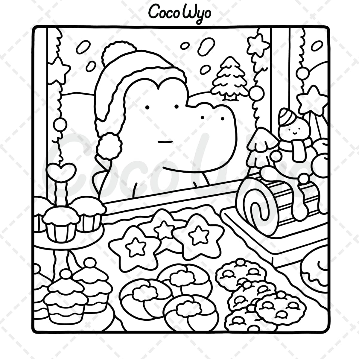 Comfy Days: Coloring Book for Adults and Teens Featuring Super Cute Animal Characters in Cozy Hygge Moments for Relaxation