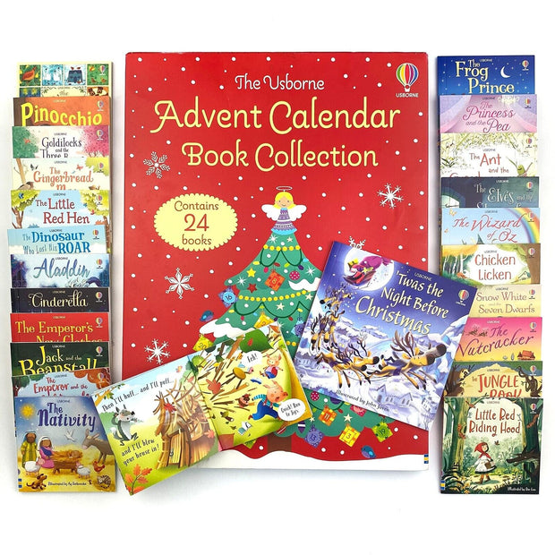 "Magical Advent Calendar Book Collection: Usborne Paperback Set - Brand New with Free Shipping in Australia!"