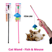 **CuddleCats 14Pcs Cat Bell Toy Plastic Ball Tickle And Cat Wand Interactive Cat Training Set**---Keep your feline friends entertained and engaged with the CuddleCats 14 piece cat toy set! This interactive toy bundle includes a cat wand with feather