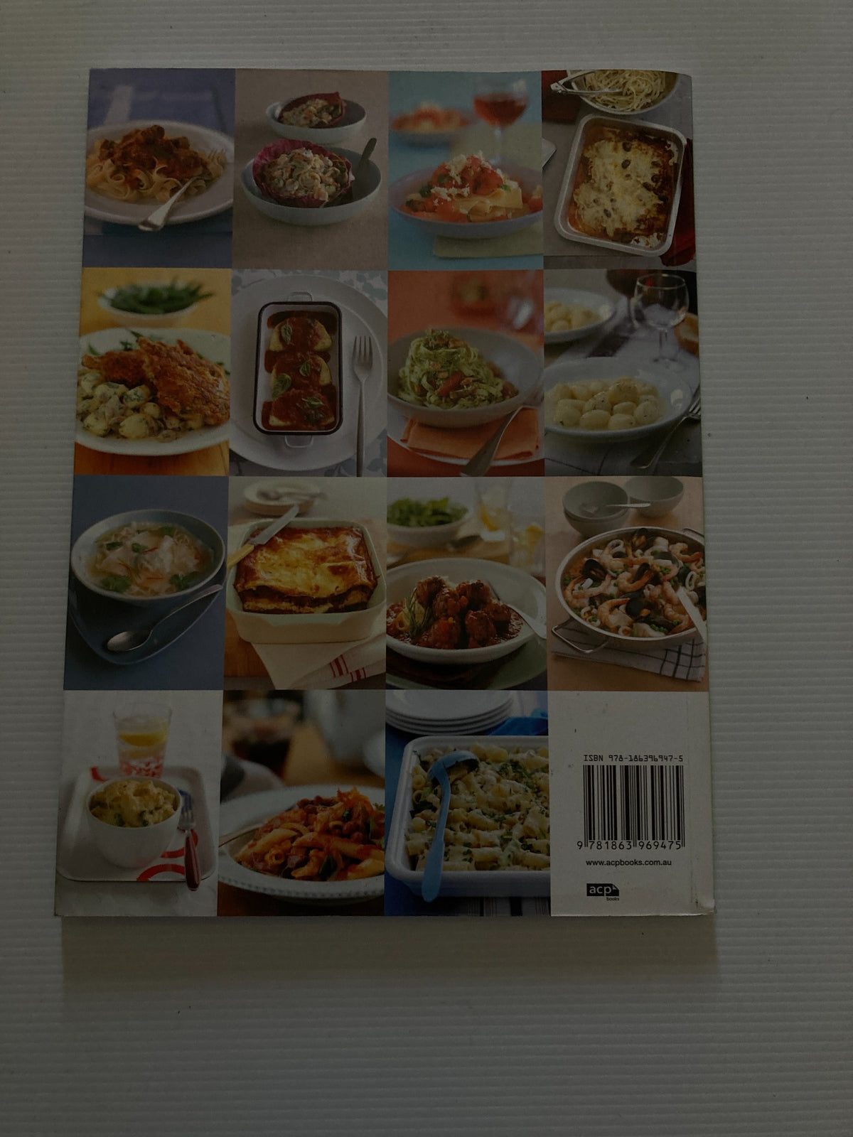 100 Pasta Favourites — back cover