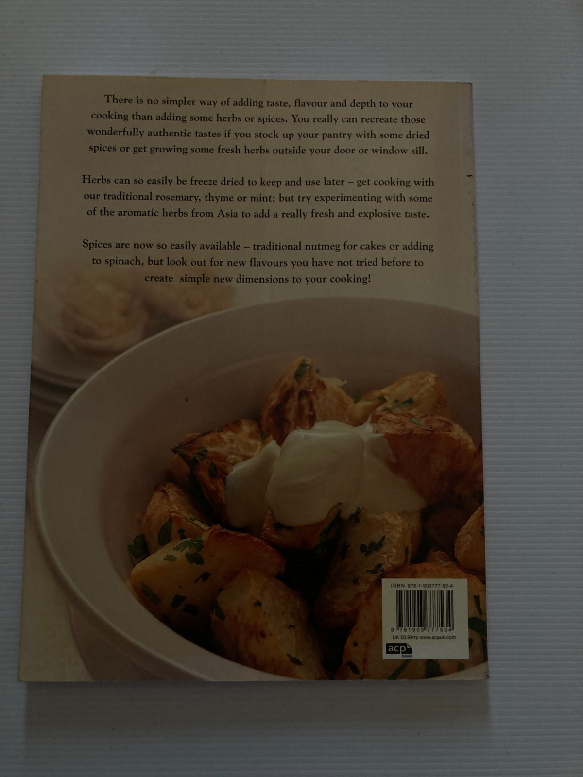 Cooking with Herbs & Spice — back cover