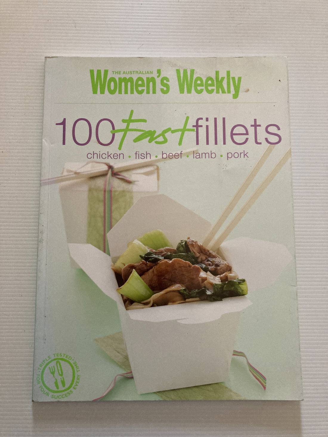 100 Fast Fillets — front cover