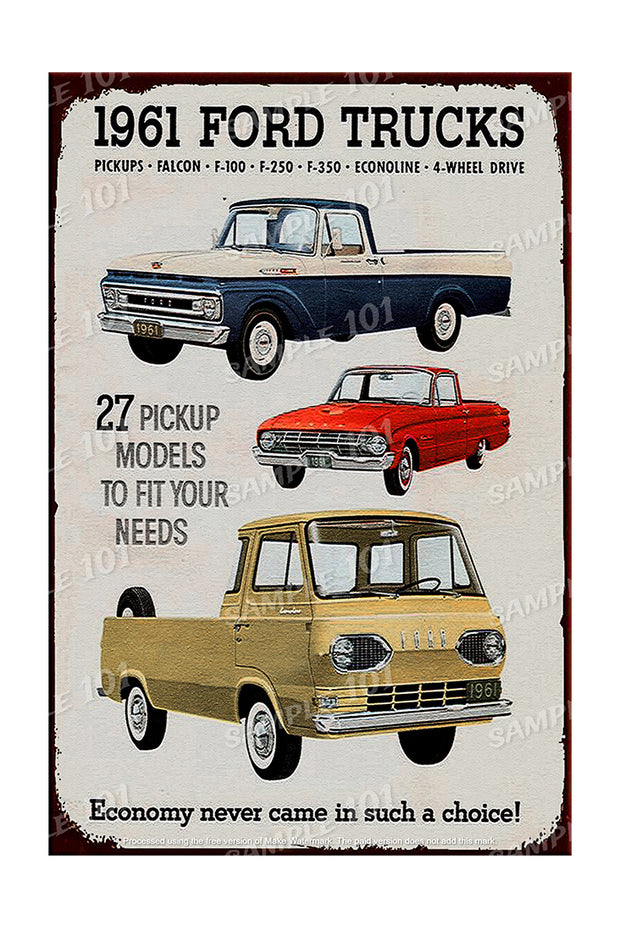 1961 FORD TRUCKS