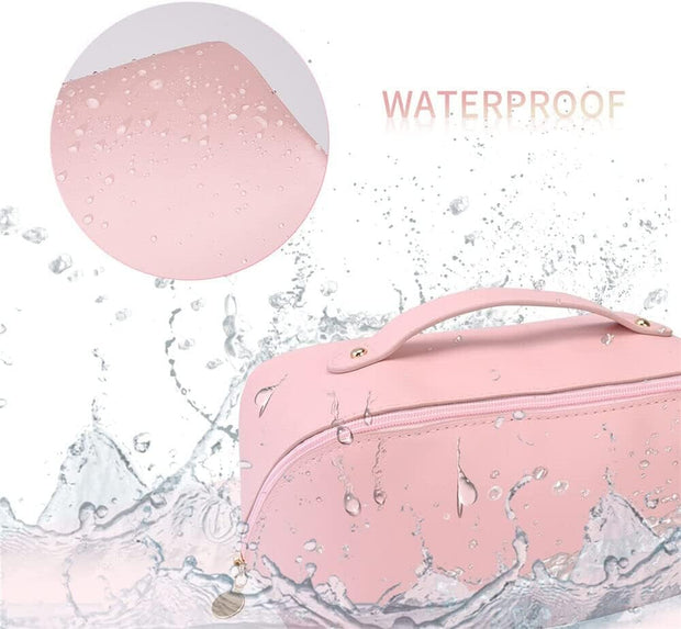 Pink Toiletry Bag – Travel Accessory for Luggage & Essentials