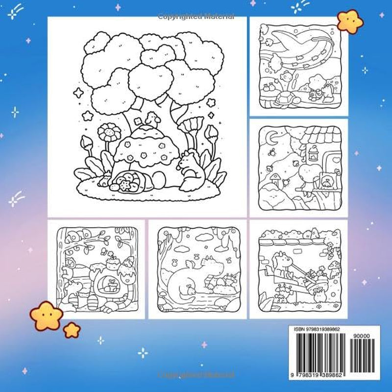 Lala Friends: Coloring Book for Adults and Teens Featuring Dreamy Characters in Imagined Worlds