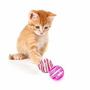 Fun and Colorful 20Pcs Cat Bell Toy Plastic Ball Tickle Interactive Cat Training Toy Assorted AU--------------------------------------------------------------------------------------------------Keep your feline friend entertained for hours with this