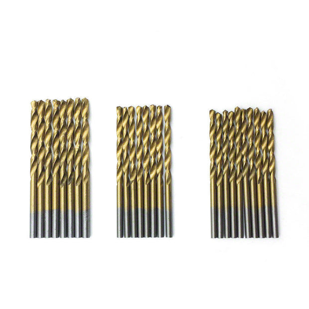 Premium 99PCS HSS Titanium Coated Drill Bit Set - Perfect for Metal, Wood & Plastic!