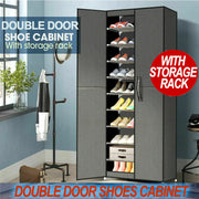 Maximize Your Space with the 10-Tier Stackable Fabric Shoe Rack - The Perfect Stylish Organizer!