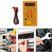 Digital LCD Multimeter: Comprehensive AC/DC Voltmeter, Current, and OHM Tester for Precision Electrical Measurements