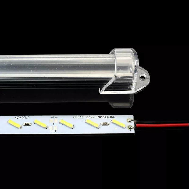 Dimmable 8X 50CM 12V LED Strip Light Bars - Perfect for Caravans, 4WDs, Camping, Boats & Fishing!