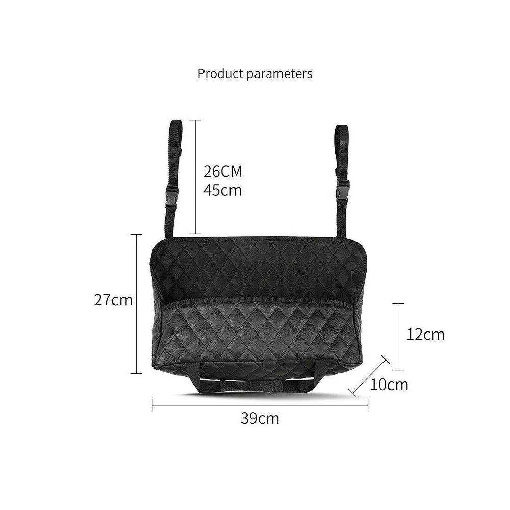 Advanced between Car Seat Storage Bag Net Pocket Handbag Holder Organize